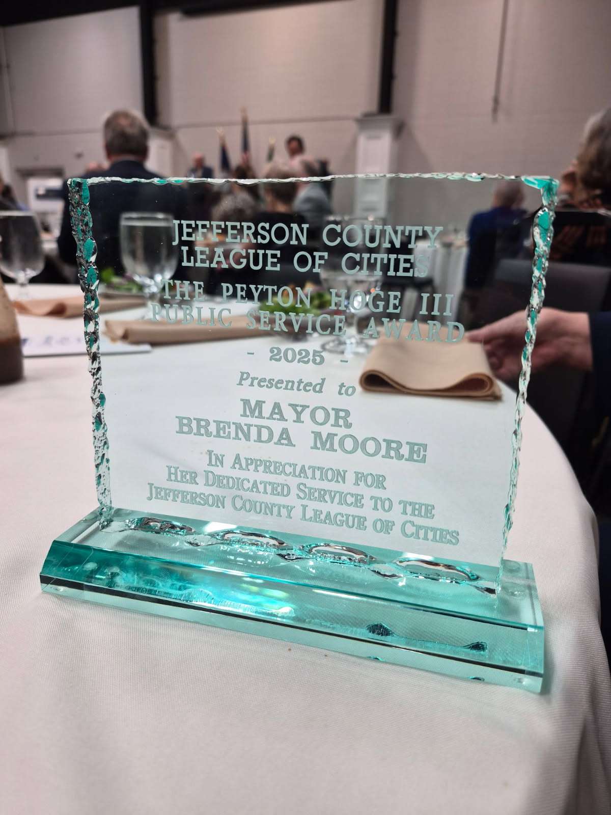 Peyton Hoge Public Service Award.JPG